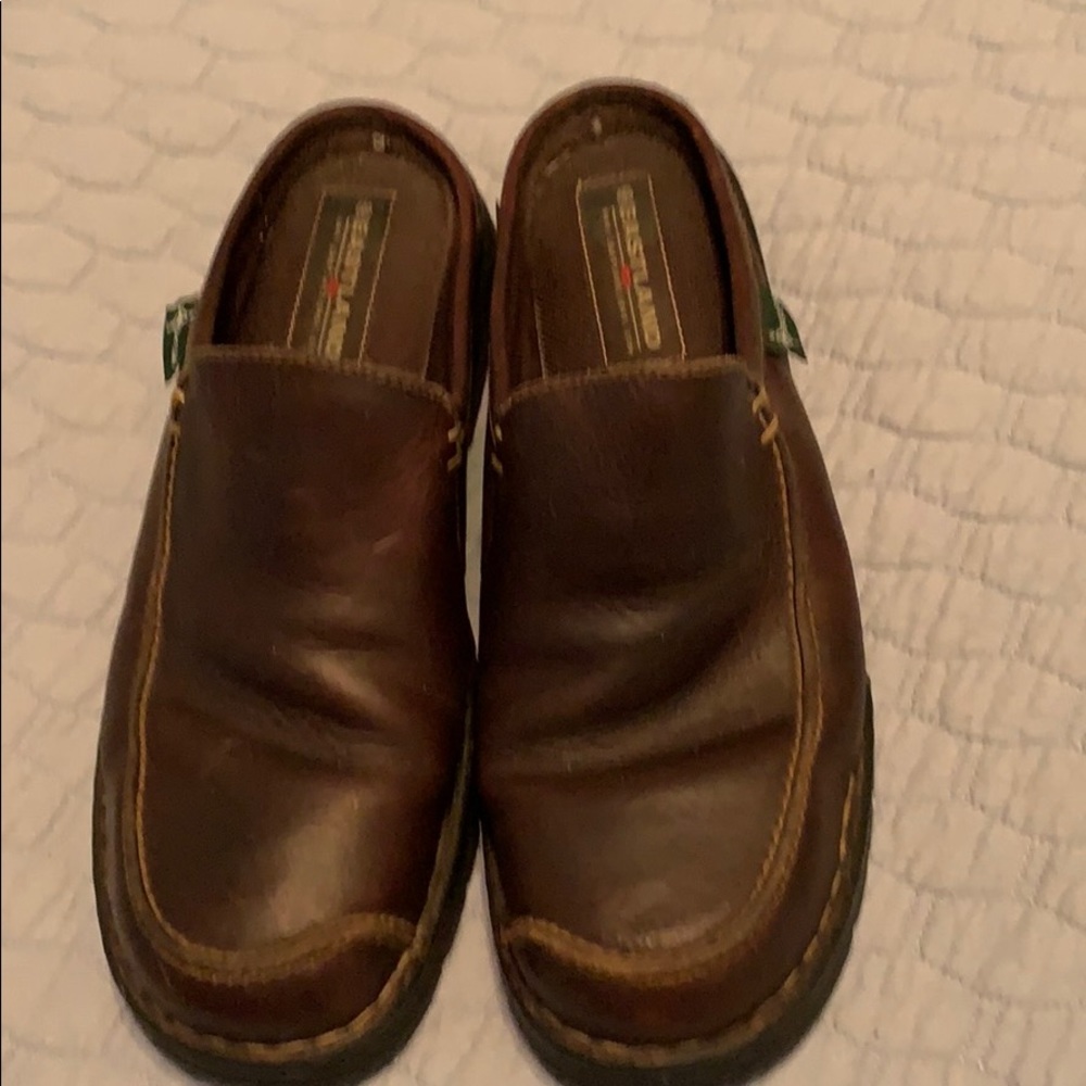 East land open back mules